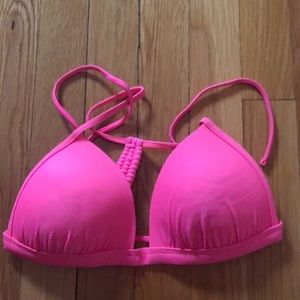 Bright Pink Bikini Top